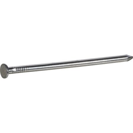 Common Nail, 6 In L, 60D, Steel, Bright Finish